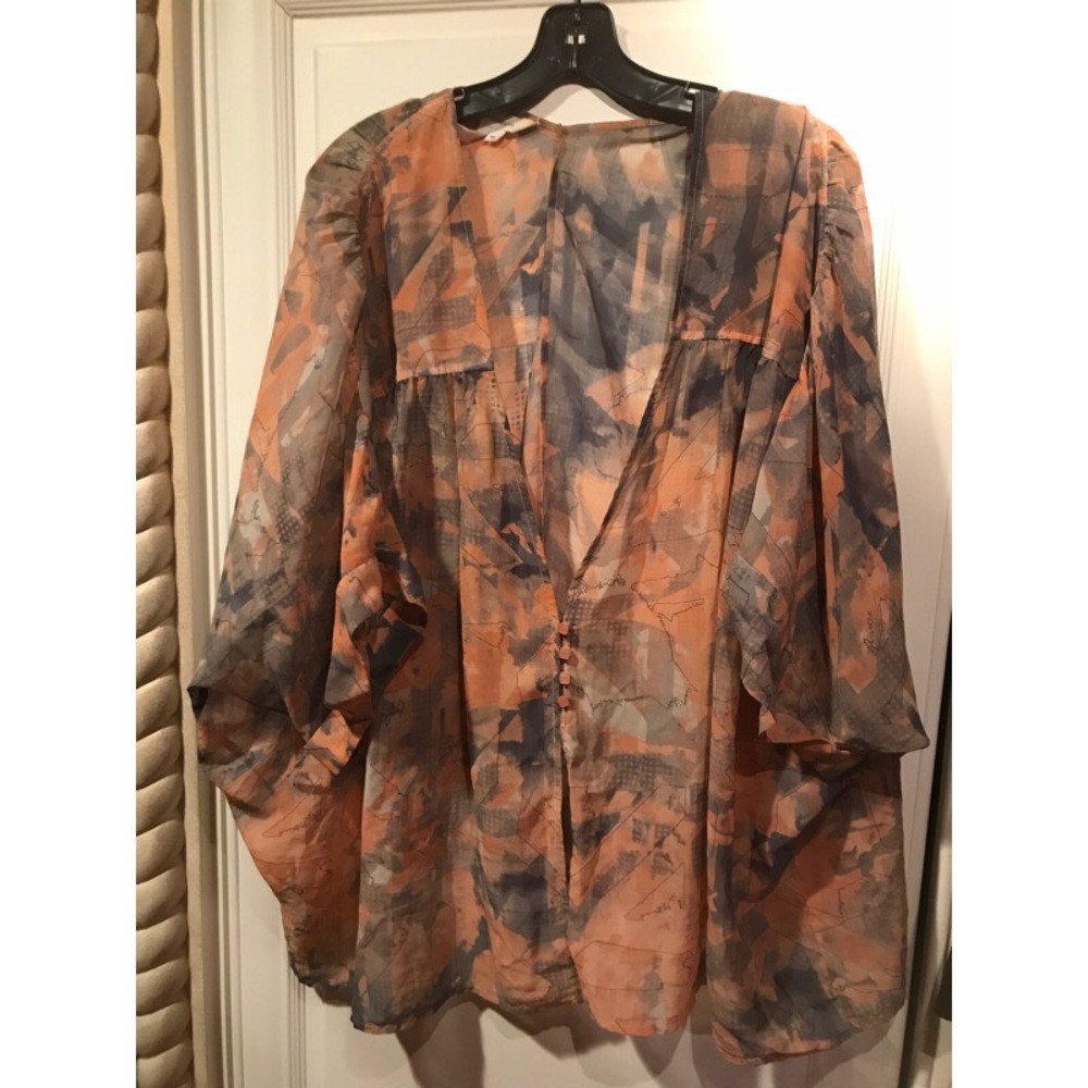 BCBGENERATION Sheer Jacket/Top